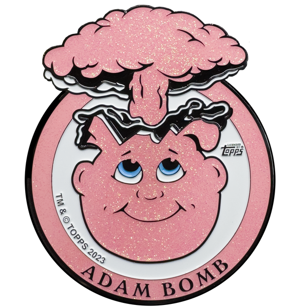 Pink Glitter **HUGE** 4 inch Adam Bomb Challenge Coin limited to 15 pieces with individual serial number