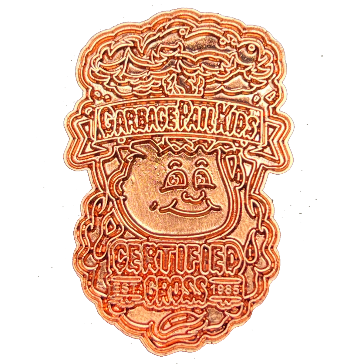 Copper plated 3piece Adam Bomb Challenge Coin limited to 15 pieces wi