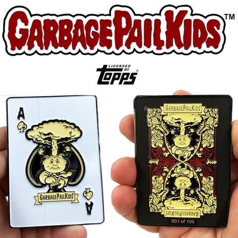 Adam Bomb GPK Challenge Coin Officially Licensed Topps Garbage Pail Kids Playing Cards Challenge Coin