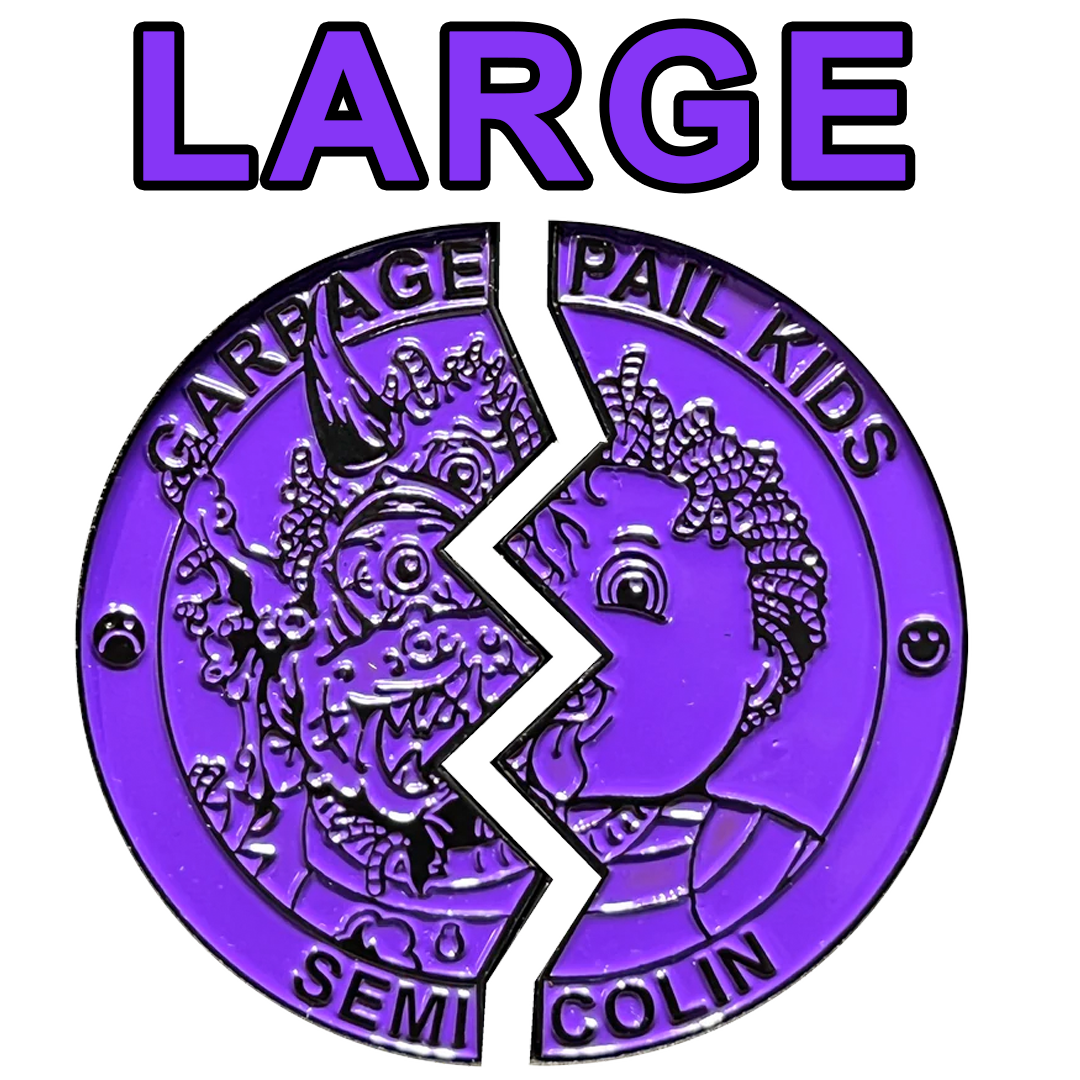 ***LARGE*** Purple Color Proof Semi Colin 2 Coin set with free hard case