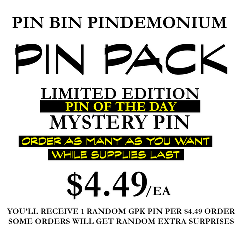 $4.49 MYSTERY PIN PACK