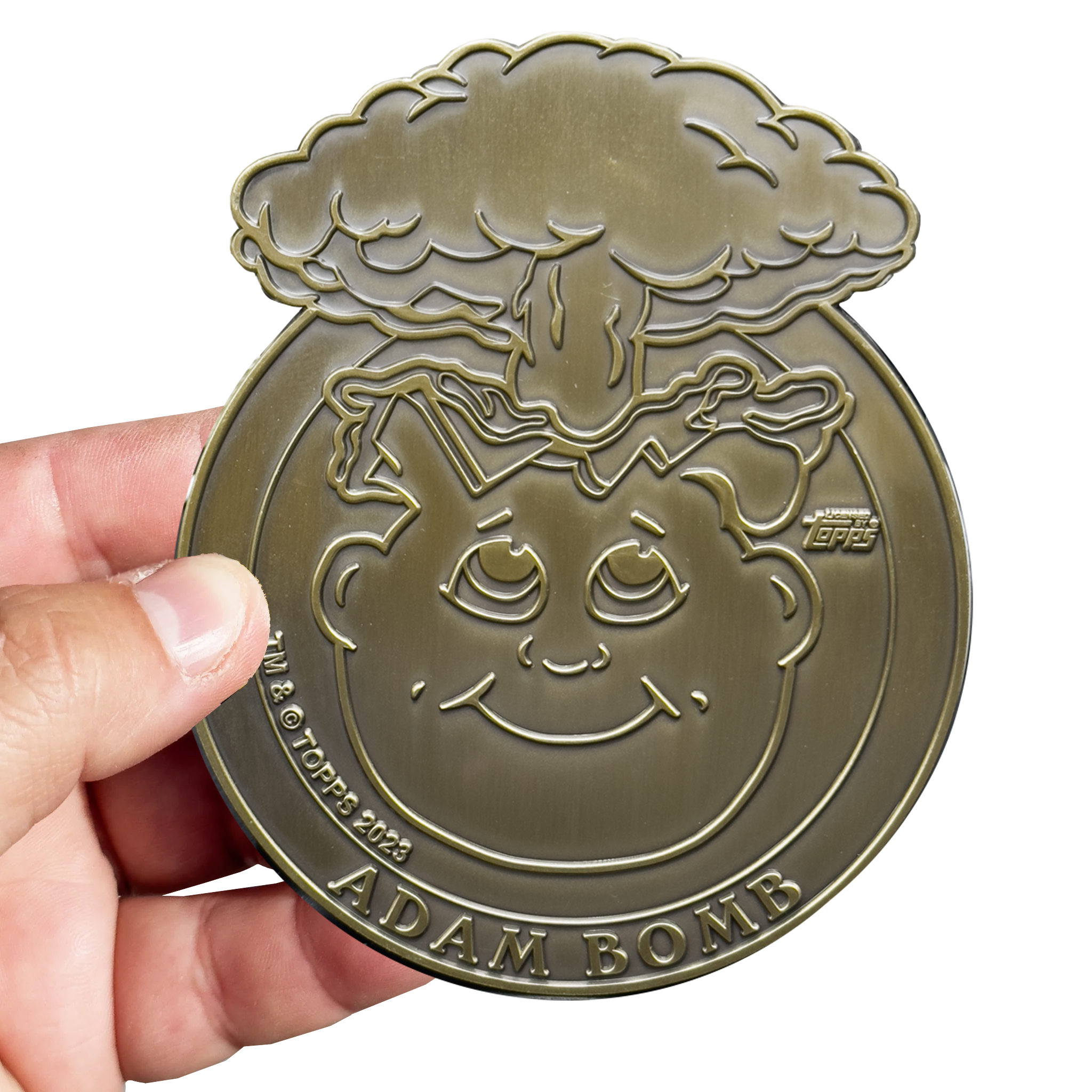 Bronze **HUGE** 4 inch Adam Bomb Challenge Coin limited to 15 Bronze **HUGE** 4 inch Adam Bomb Challenge Coin limited to 15