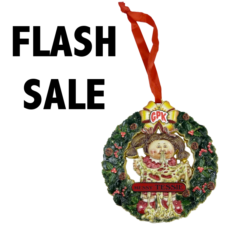 Flash Sale: Messy Tessie Christmas Ornament Officially Licensed Topps Garbage Pail Kids GPK 35th Anniversary