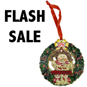 Flash Sale: Messy Tessie Christmas Ornament Officially Licensed Topps Garbage Pail Kids GPK 35th Anniversary
