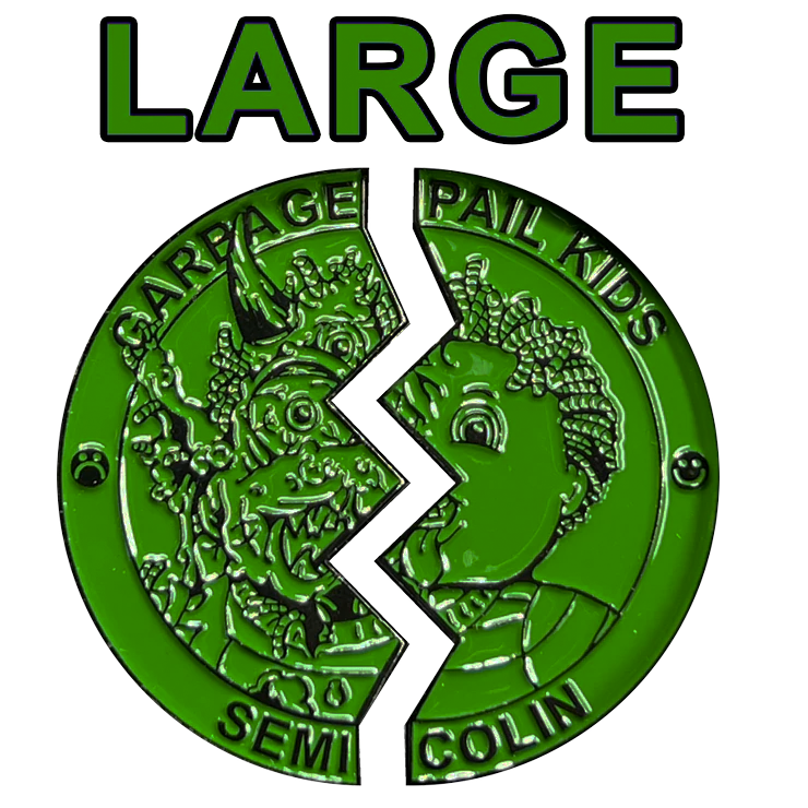 ***LARGE*** Green Color Proof Semi Colin 2 Coin set with free hard case