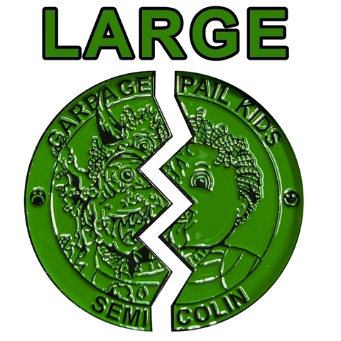 ***LARGE*** Green Color Proof Semi Colin 2 Coin set with free hard case