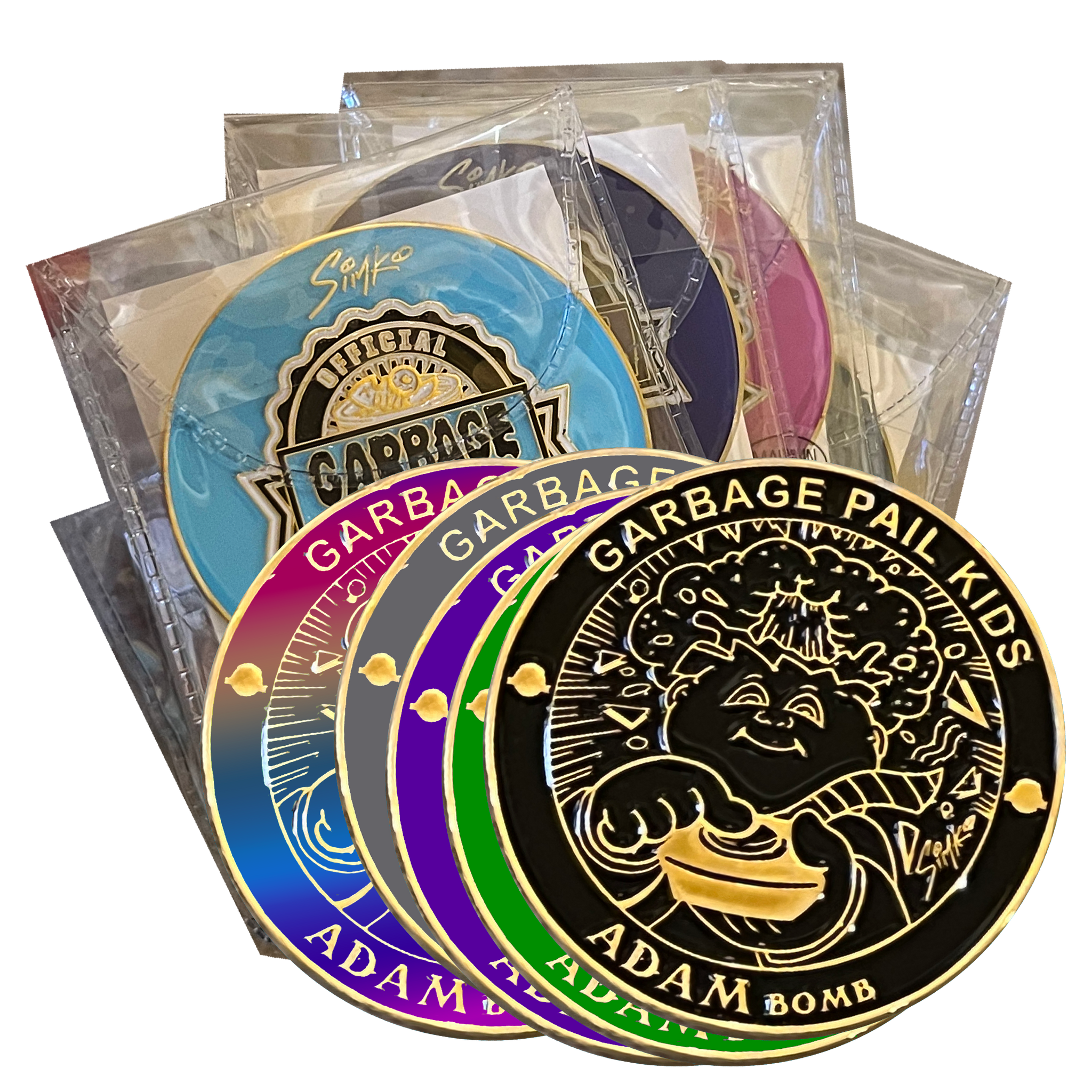 Simko's Adam Bomb 11 coin set + Bonus Prizes included!!!