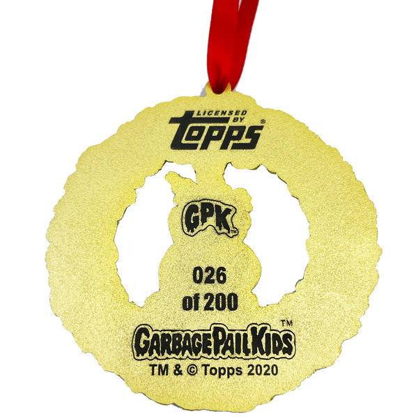 FLASH SALE: Adam Bomb Christmas Ornament Officially Licensed Topps Garbage Pail Kids GPK 35th Anniversary