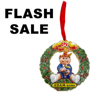 FLASH SALE: Adam Bomb Christmas Ornament Officially Licensed Topps Garbage Pail Kids GPK 35th Anniversary