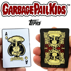 Adam Bomb GPK Challenge Coin Officially Licensed Topps Garbage Pail Kids Playing Cards Challenge Coin