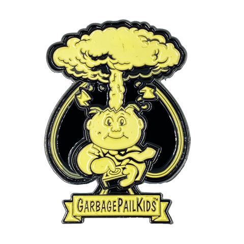 Adam Bomb GPK Pin Officially Licensed Topps Garbage Pail Kids