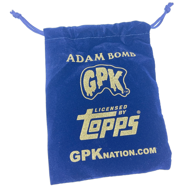 Happy Hanukkah Blue Adam Bomb Ornament only 50 made Officially Licensed Topps Garbage Pail Kids GPK 35th Anniversary