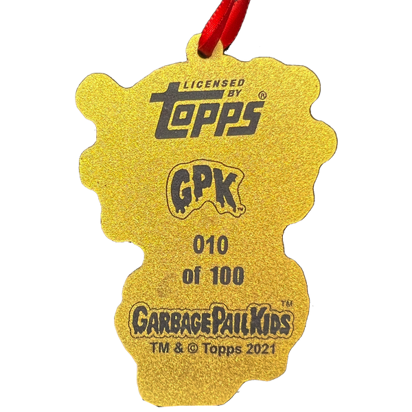 Adam Bomb Santa Naughty List GPK Christmas Ornament only 100 made with serial number