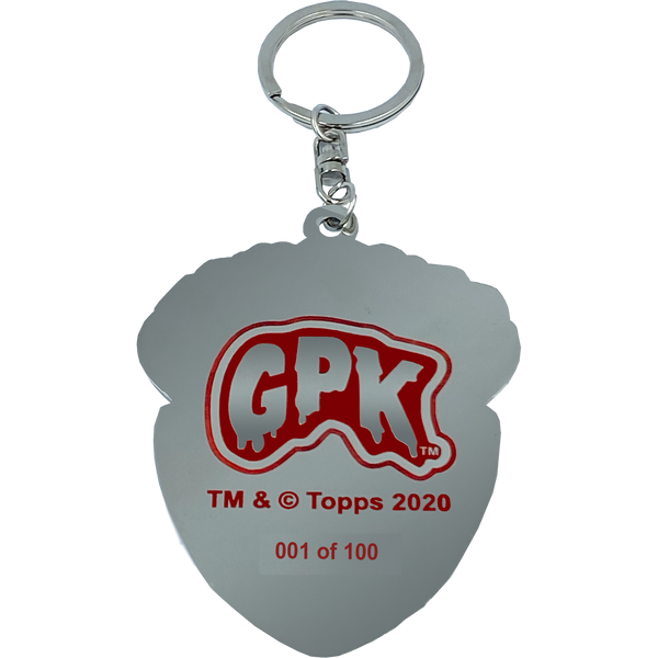 GPK-DD-001 GREEN Adam Bomb GPK Cloisonné Ornament Emblem Keychain: only 100 made