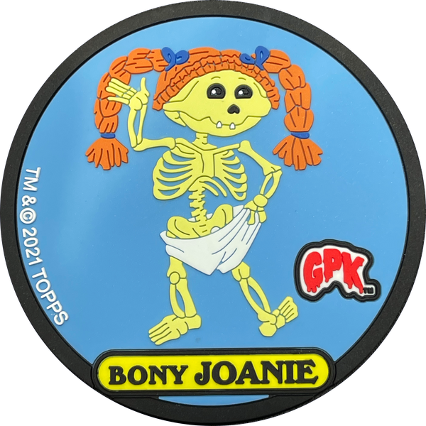 BONY JOANIE Exclusive Topps Officially Licensed "Glowster" GPK Garbage Pail Kids Coaster