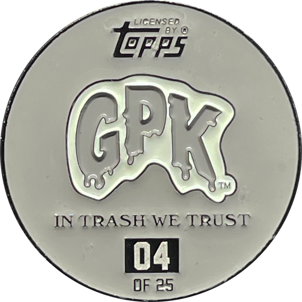 Micro-Mini 1.5 inch SIMKO Adam Bomb TOPPS Officially Licensed Adam Bomb GPK Nation Challenge Coin Garbage Pail Kids