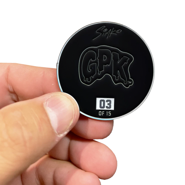 Super Limited Edition SIMKO GPK Black Mini Variation Coin: only 15 made