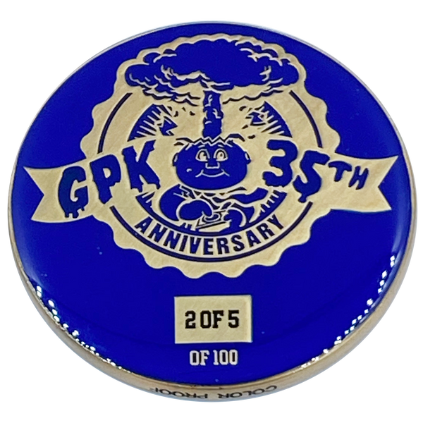 Blue Color Proof Coin 003 Topps Officially Licensed challenge coin Garbage Pail Kids GPK Nation