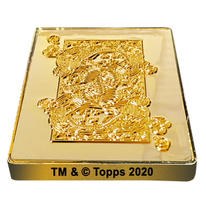 Bony Joanie 24KT Gold Plated GPK Challenge Coin Officially Licensed Topps Garbage Pail Kids Playing Cards Challenge Coin