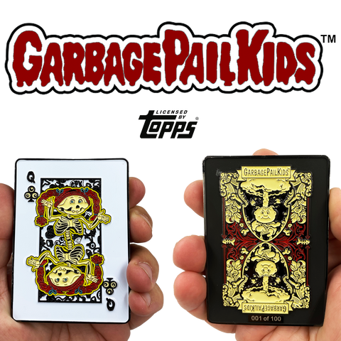 Bony Joanie GPK Challenge Coin Officially Licensed Topps Garbage Pail Kids Playing Cards Challenge Coin