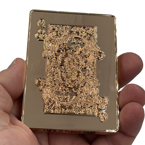 GPK-DD-004 Rose Gold plated Bony Joanie GPK Challenge Coin Officially Licensed Topps Garbage Pail Kids Playing Cards Challenge Coin