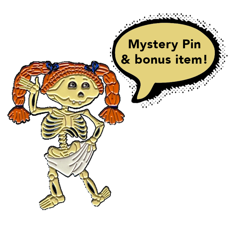 She's a Tender Bony Mystery Pin and Bonus item!!