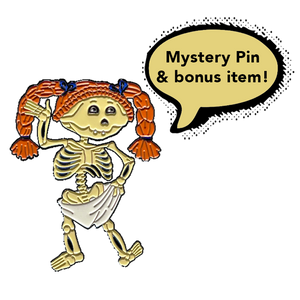 She's a Tender Bony Mystery Pin and Bonus item!!