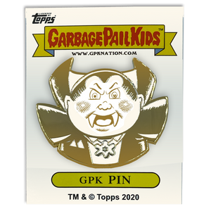 GPK-CC-008 Nasty Nick / Evil Eddie Topps Officially Licensed Brent Engstrom Artist Collaboration GPK Pin Garbage Pail Kids