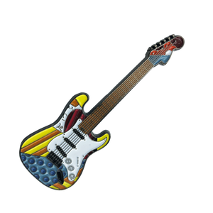 Romero Britto "Happy Miami" Officially Authorized Guitar Pin