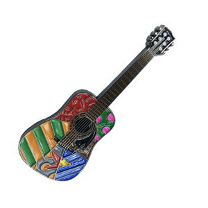 Romero Britto "Wynwood Romance" Officially Authorized Guitar Pin