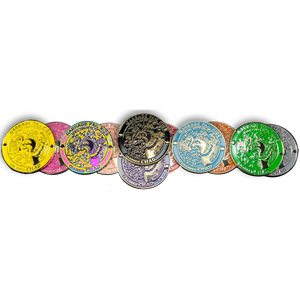 Charred Chad 11 coin set by Neil Camera