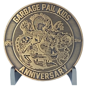 Coin 003 Artist Proof with no enamel Topps Officially Licensed challenge coin Garbage Pail Kids GPK Nation