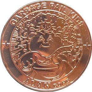 3 inch Ultra Rare Copper plated SIMKO Adam Bomb Challenge Coin