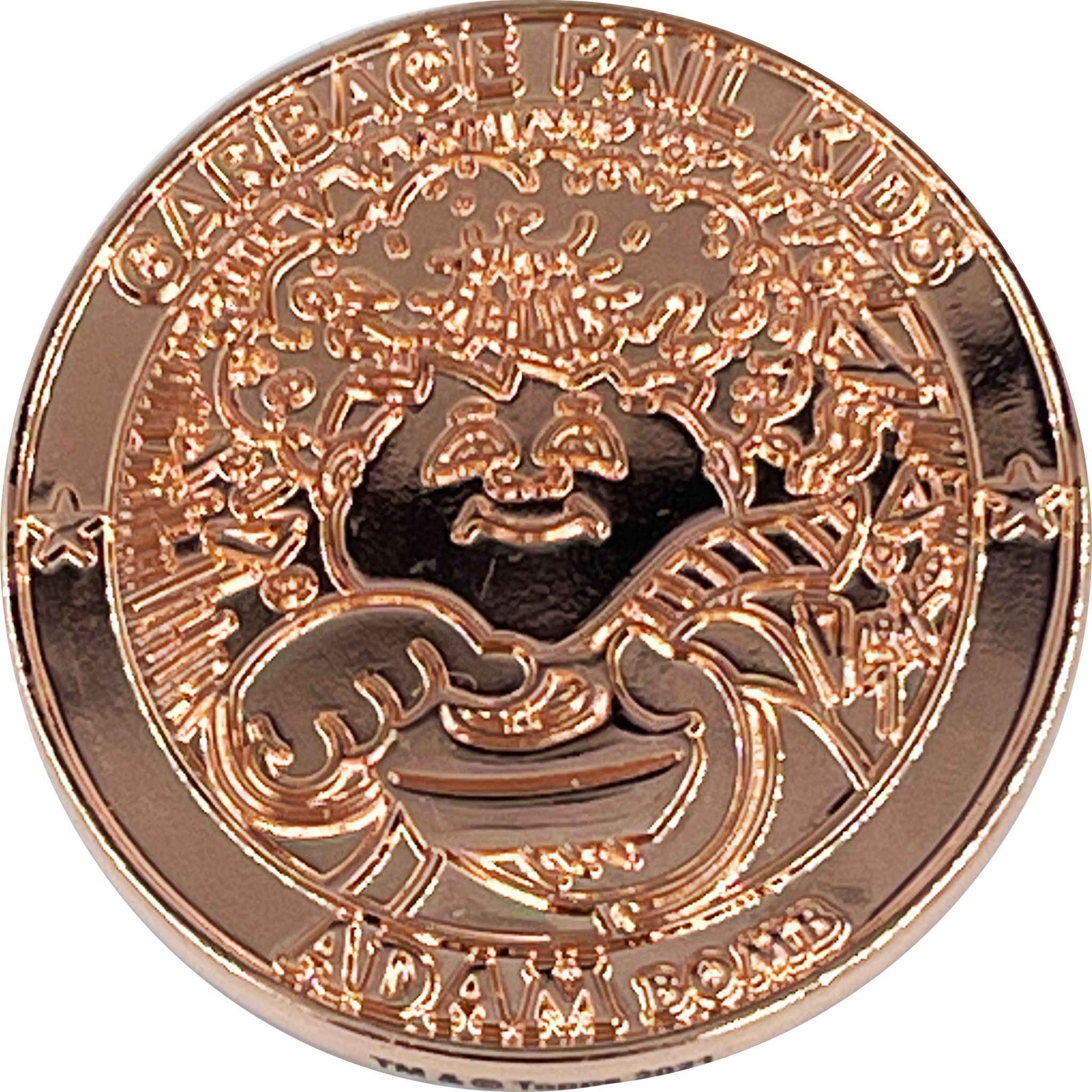 Ultra Rare Copper plated SIMKO Adam Bomb MINI Challenge Coin