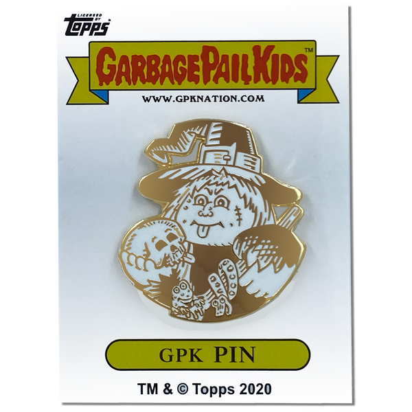 GPK-AA-007 WEIRD WENDY / HAGGY MAGGIE Topps Officially Licensed David Gross Artist Collaboration GPK Pin Garbage Pail Kids