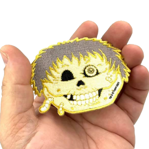 GPK-DD-003 DEAD TED Garbage Pail Kids glow-in-the-dark JAY DECAY Officially Licensed Topps GPK Patch iron-on back