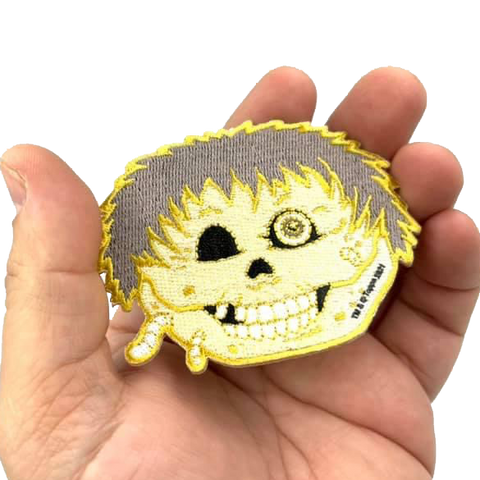 GPK-DD-003 DEAD TED Garbage Pail Kids glow-in-the-dark JAY DECAY Officially Licensed Topps GPK Patch iron-on back