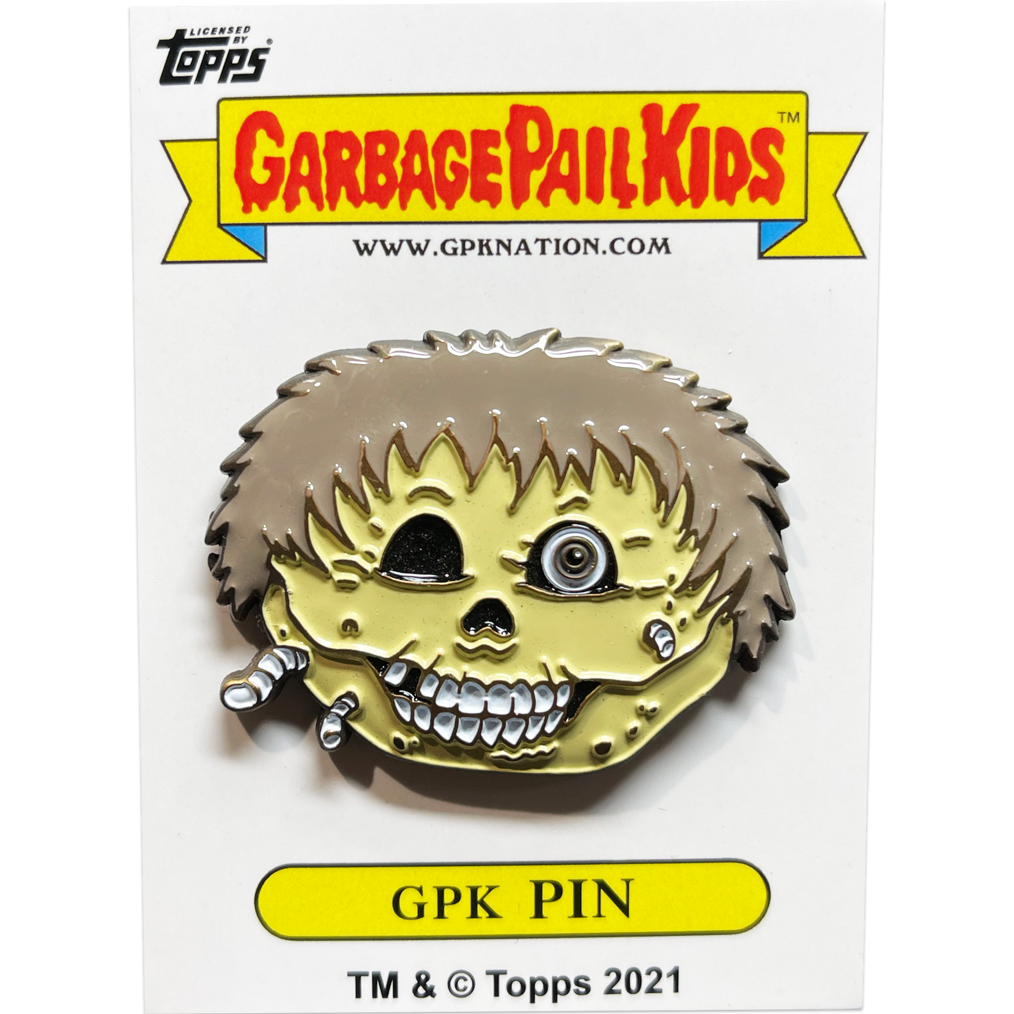 GPK-PP-013 Topps Officially Licensed GPK Dead Ted / Jay Decay Garbage Pail Kids Limited Edition pins