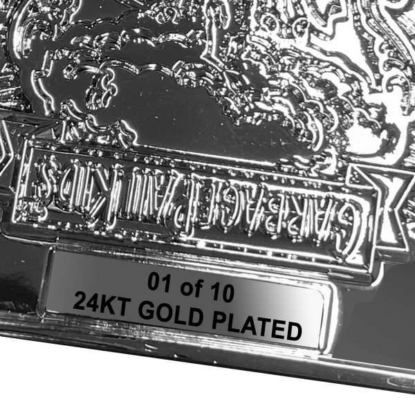 Bony Joanie Sterling Silver Plated GPK Challenge Coin Officially Licensed Topps Garbage Pail Kids Playing Cards Challenge Coin