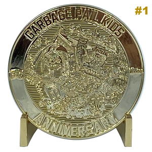 GPK 24KT Gold Plated Topps Officially Licensed Challenge Coin #1