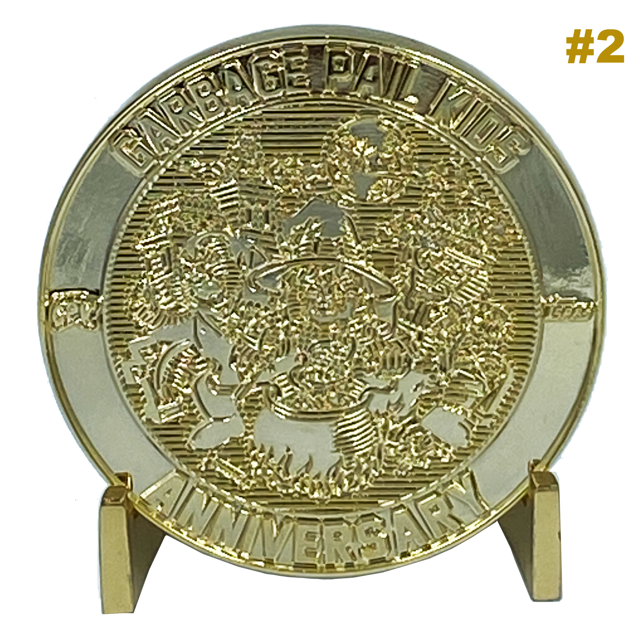 GPK 24KT Gold Plated Topps Officially Licensed Challenge Coin #2