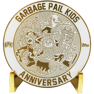 GPK White Cloisonné Topps Officially Licensed Challenge Coin #2