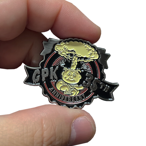 GPK Officially Licensed 35th Anniversary Garbage Pail Kids Challenge Coin Proof only 50 made