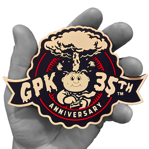 GPK Topps Officially Licensed Garbage pail Kids Coaster Adam Bomb 35th Anniversary