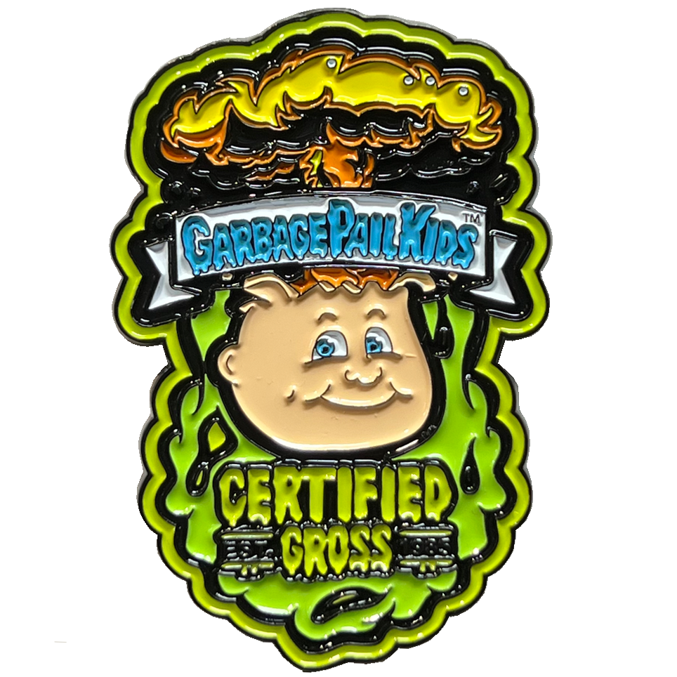 GPK-DD-003 Certified Gross Officially Licensed Garbage Pail Kids Limited Edition serial numbered pin