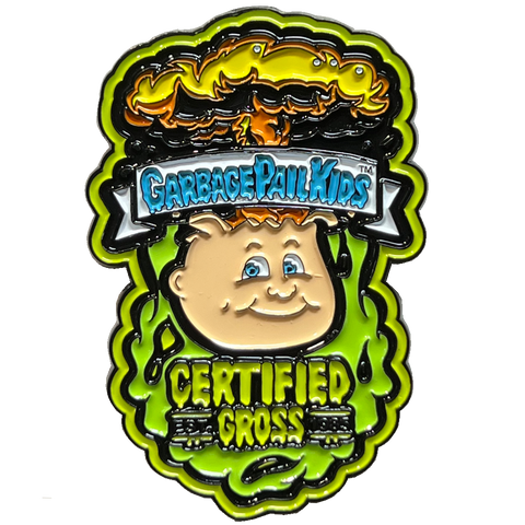 GPK-DD-003 Certified Gross Officially Licensed Garbage Pail Kids Limited Edition serial numbered pin