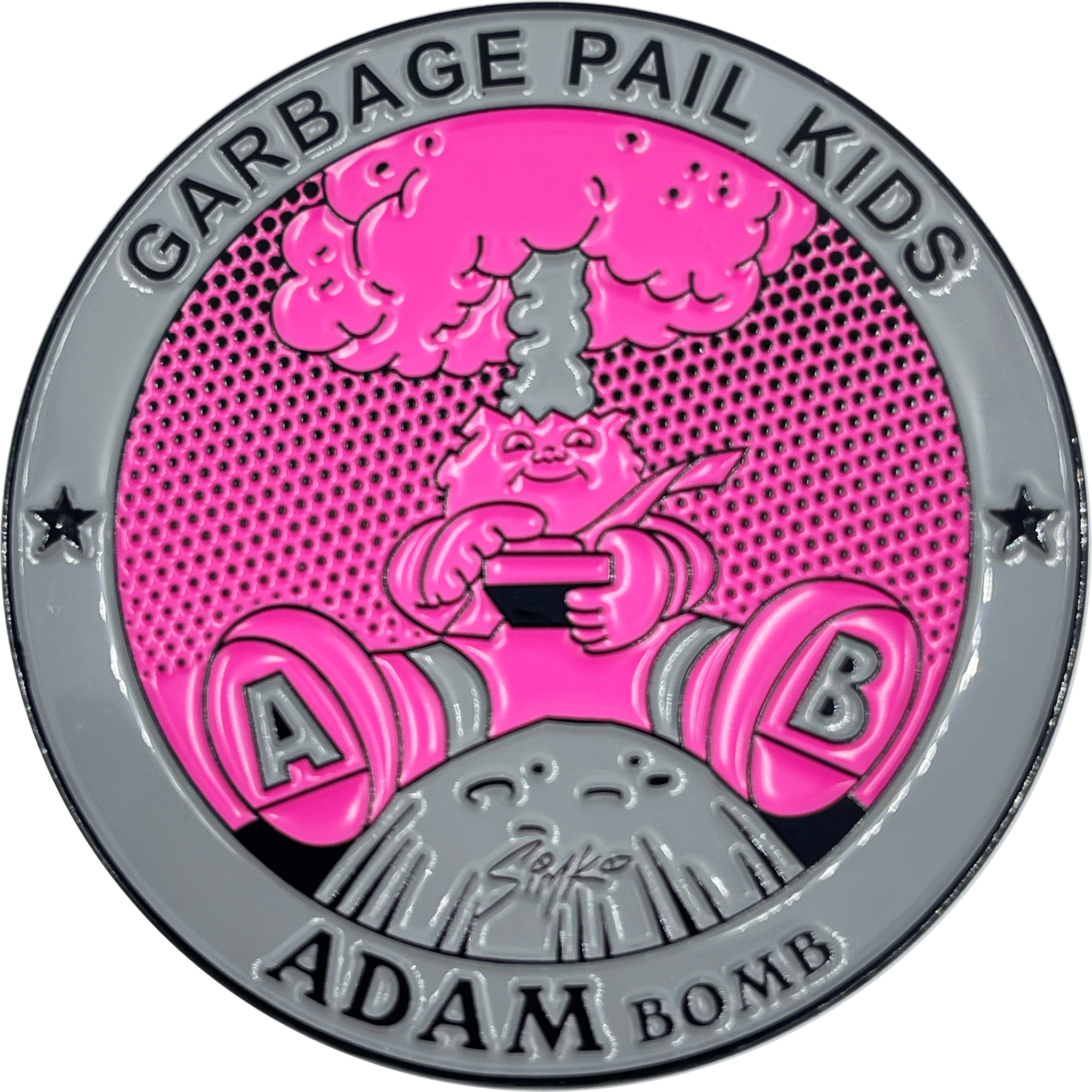 Lunar Adam Bomb SIMKO PINK & GRAY VARIATION only 50 made