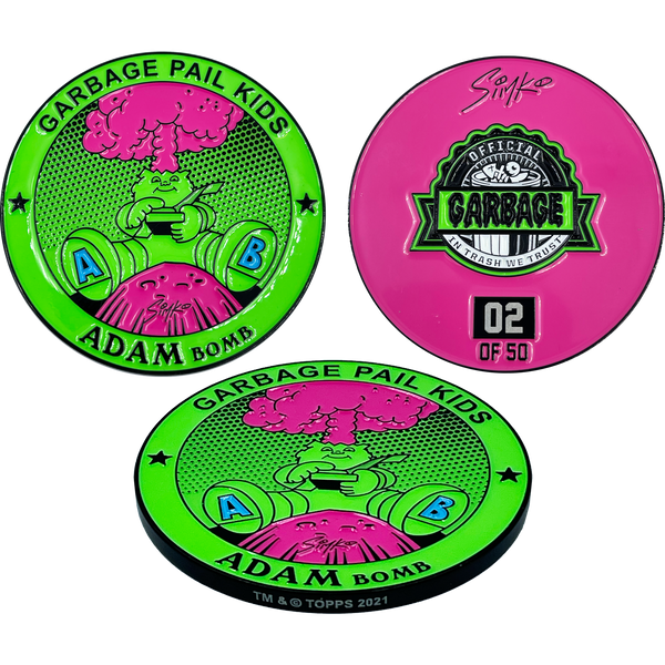 Lunar Adam Bomb SIMKO PINK & GREEN VARIATION only 50 made