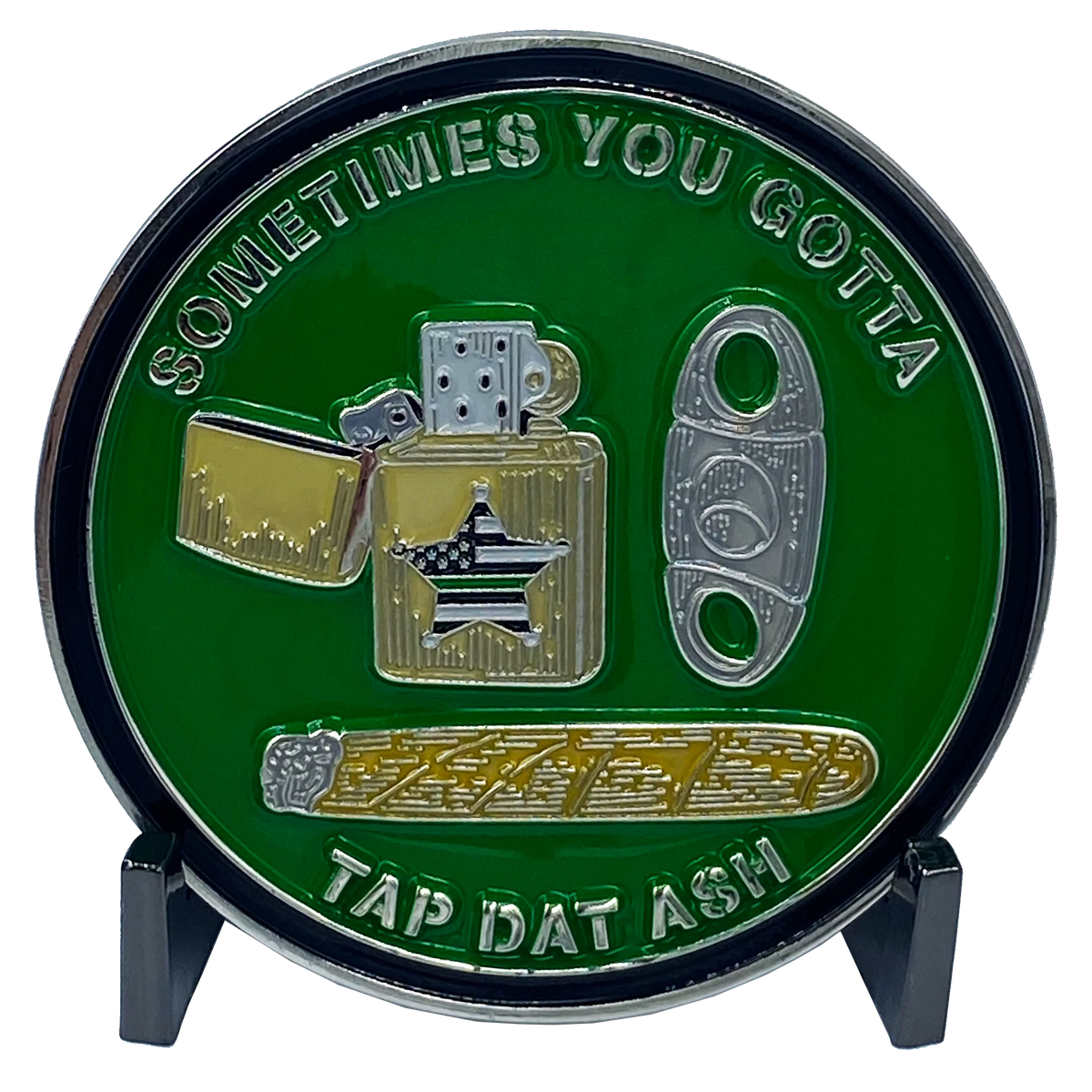 Tap Dat TAP DAT ASH Gorilla Cigar Coin as seen on MTV Cribs Michael Strahan ep ...