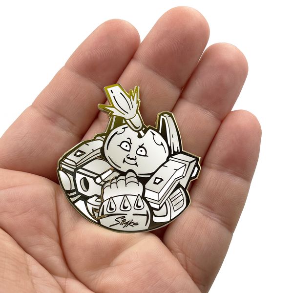 GPK-AA-009 SIMKO Roy Bot / Hot Head Harvey Topps Officially Licensed Artist Collaboration GPK Pin Garbage Pail Kids